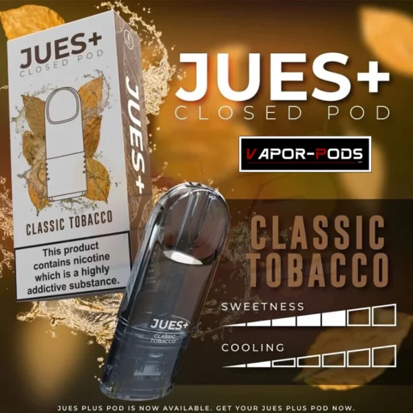 JUES Plus_Classic Tobacco