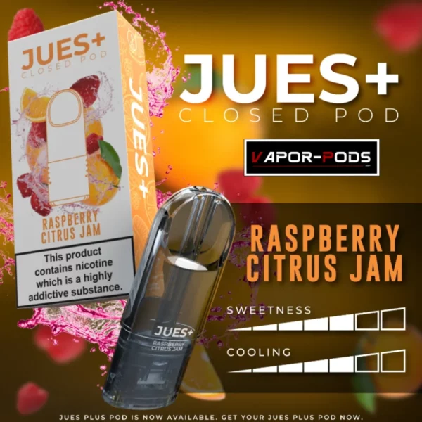 JUES Plus_Rasberry Citrus Jam