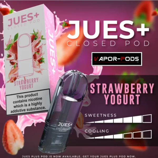 JUES Plus_Strawberry Yogurt