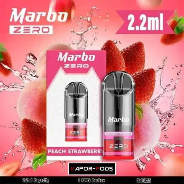 Marbo Zero Pod_Peach Strawberry