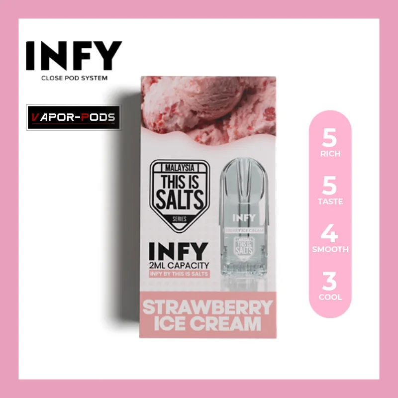 Pod Infy Cartridge_Strawberry Ice cream