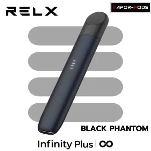 RELX Infinity Plus สี Black Phantom