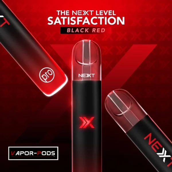 พอต NEXT PRO สี Black Red