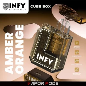 Infy Cube Box สี Amber Orange