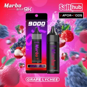 Marbo Bar 9000 puff_Grape Lychee