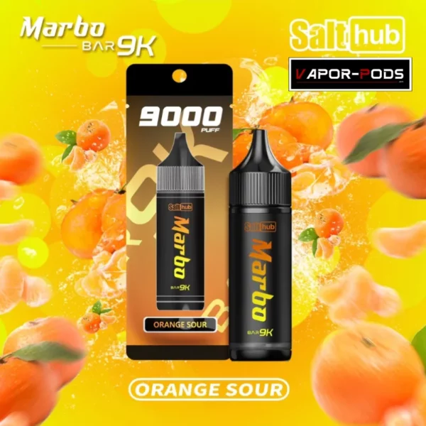 Marbo Bar 9000 puff_Orange Sour