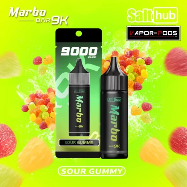 Marbo Bar 9000 puff_Sour Gummy