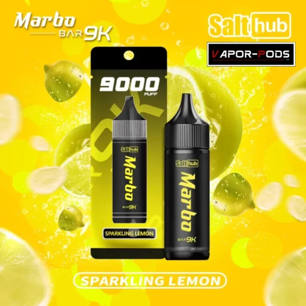 Marbo Bar 9000 puff_Sparkling Lemon