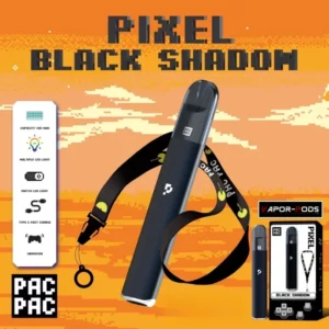 PACPAC Pixel พอตเปลี่ยนหัว สี Black Shadow