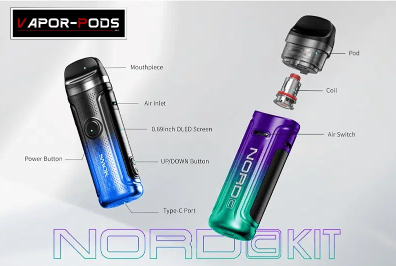 SMOK Nord C ส่วนประกอบ