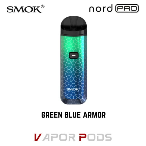 SMOK Nord Pro สี Green Blue Armor