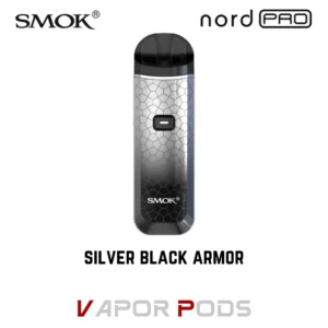 SMOK Nord Pro สี Silver Black Armor