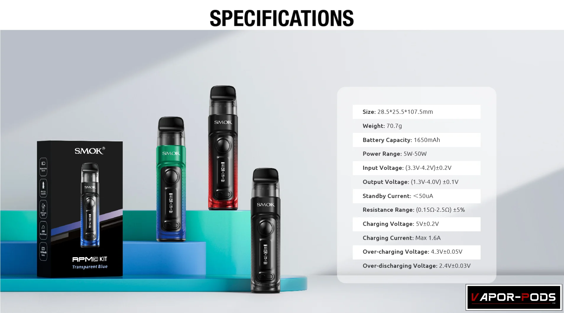 SMOK RPM C Kit พอต บุหรี่ไฟฟ้า 3