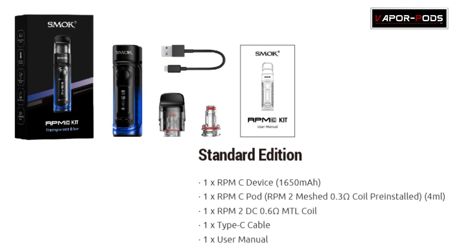 SMOK RPM C Kit พอต บุหรี่ไฟฟ้า 4