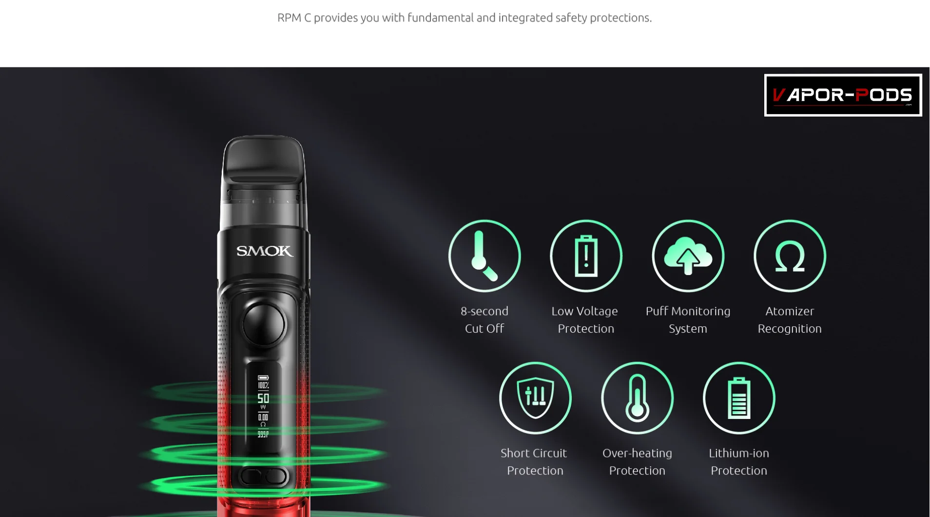 SMOK RPM C Kit พอต บุหรี่ไฟฟ้า 6