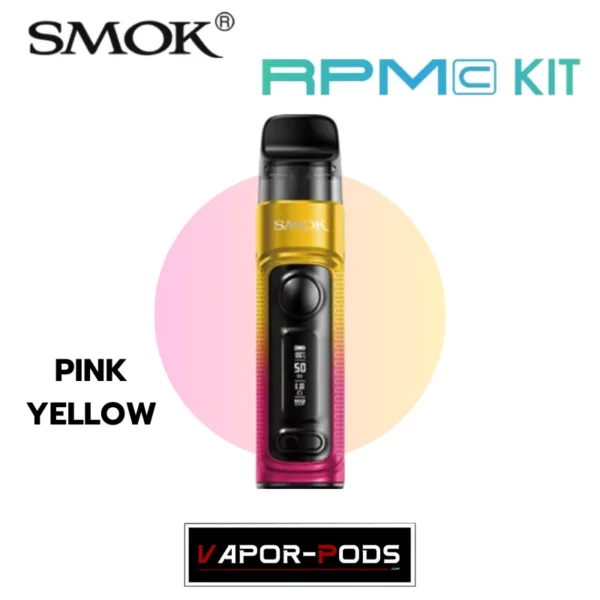 SMOK RPM C POD KIT สี Pink Yellow