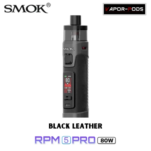 SMOK RPM5 Pro สี Black Leather