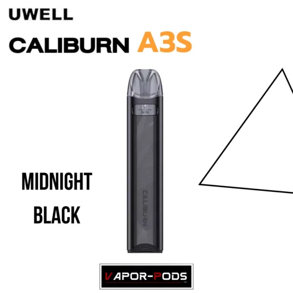 UWELL Caliburn A3S สี Midnight Black