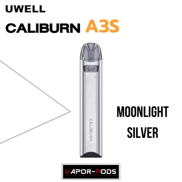 UWELL Caliburn A3S สี Moonlight Silver