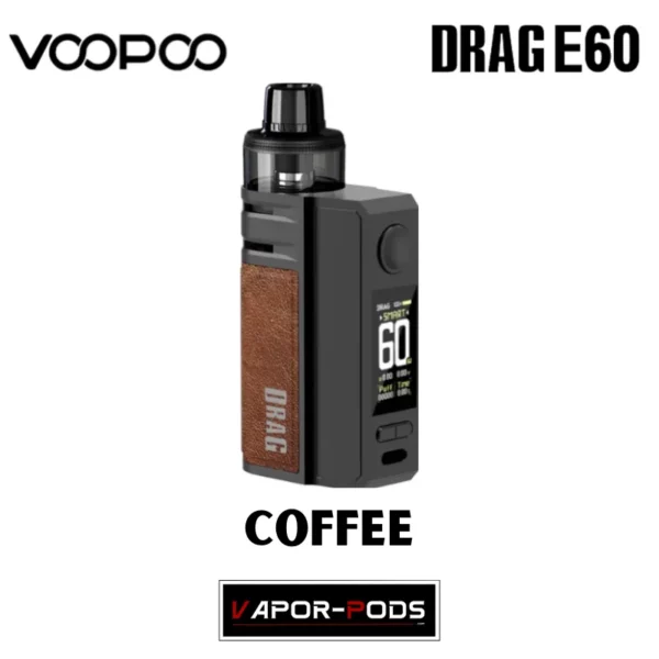 Voopoo DRAG E60 Pod สี Coffee