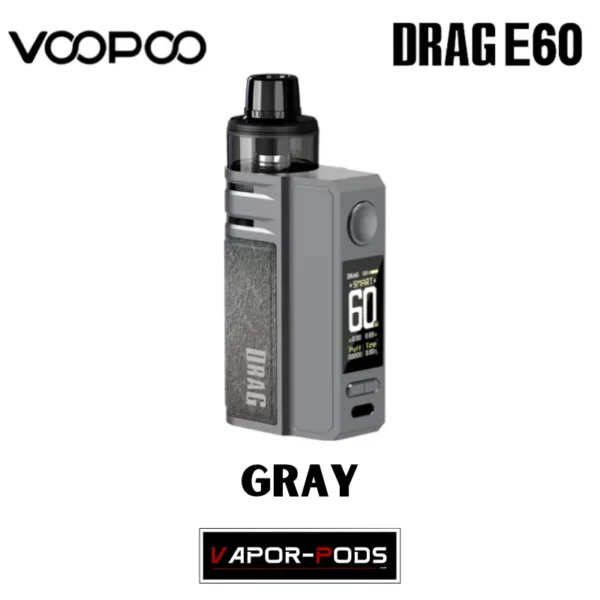 Voopoo DRAG E60 Pod สี Gray