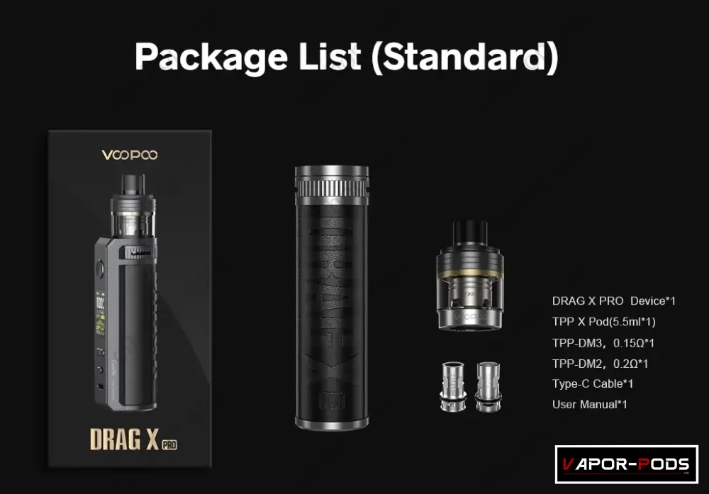 Voopoo Drag X Pro บุหรี่ไฟฟ้า 2