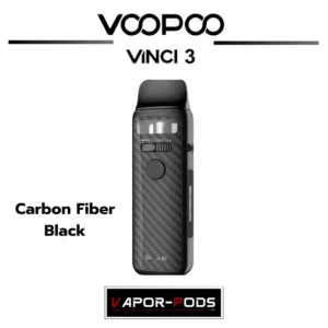 Voopoo Vinci 3 สี Carbon Fiber Black บุหรี่ไฟฟ้า