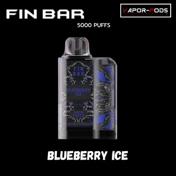 Finbar 5000 puffs กลิ่น Blueberry Ice