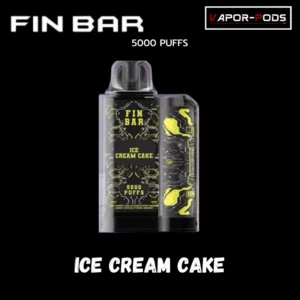 Finbar 5000 puffs กลิ่น Ice cream Cake