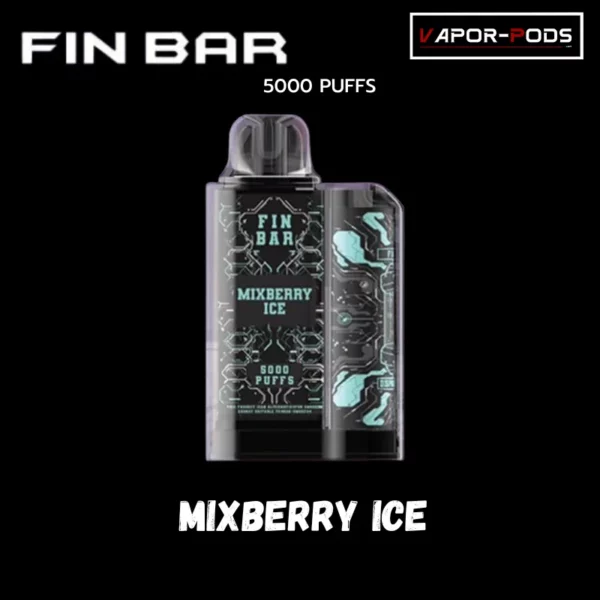 Finbar 5000 puffs กลิ่น Mixberry Ice