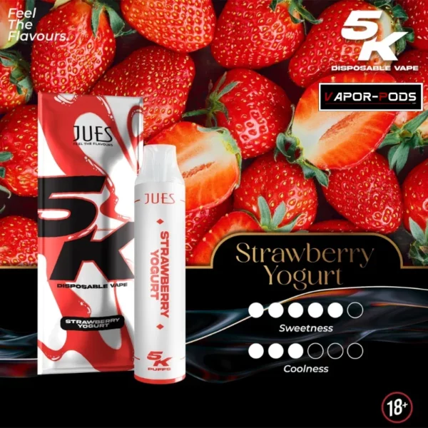 JUES 5000 คำ กลิ่น Strawberry Yogurt