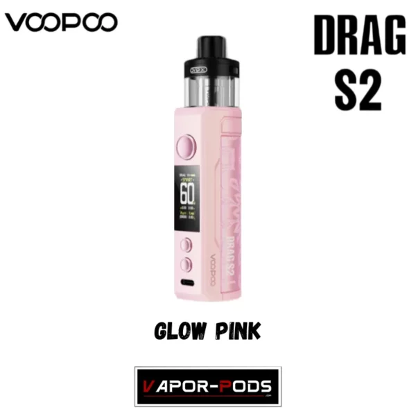 Voopoo Drag S2 สี Glow Pink