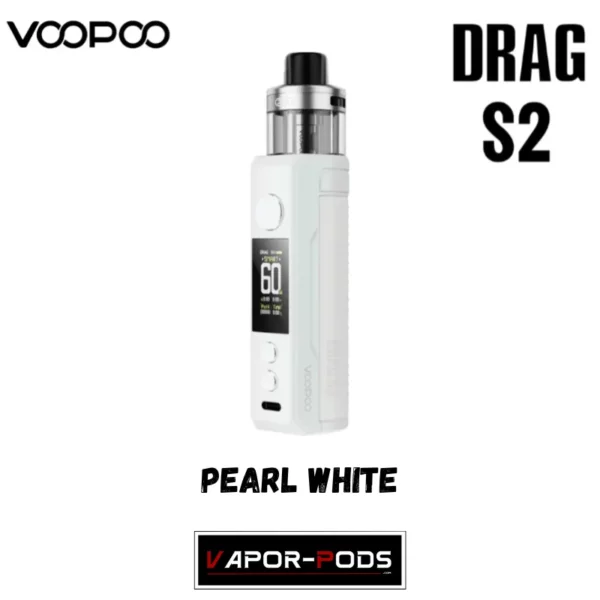 Voopoo Drag S2 สี Pearl White