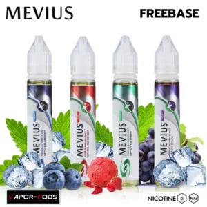 น้ำยาบุหรี่ไฟฟ้า MEVIUS Ice Freebase น้ำยาเมเวียส ฟรีเบส 30ml