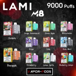 Lami M8 9000 Puffs_พอตใช้แล้วทิ้ง 9000 คำ