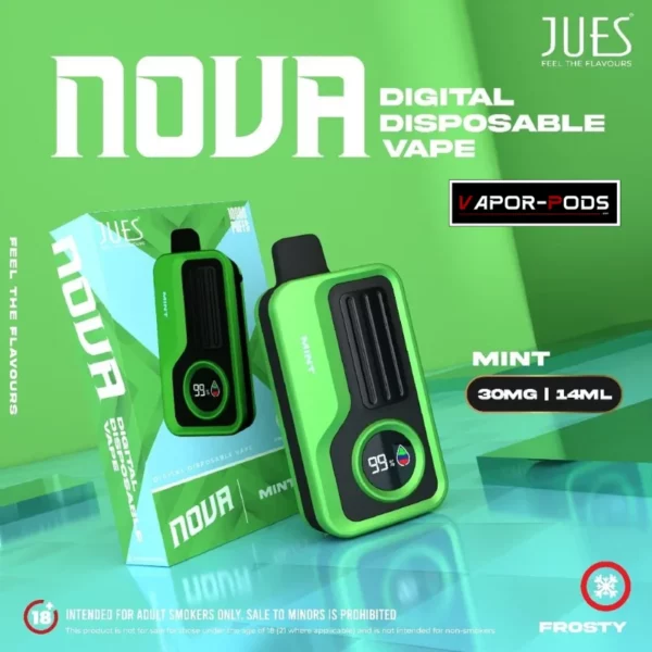 JUES NOVA 10000 Puffs_Mint