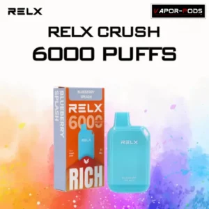 RELX CRUSH 6000 คำ_Blueberry Splash