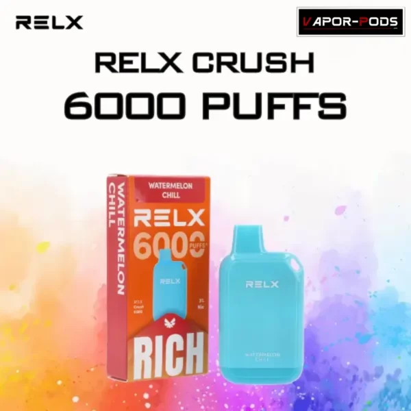 RELX CRUSH 6000 คำ_Watermelon Chill