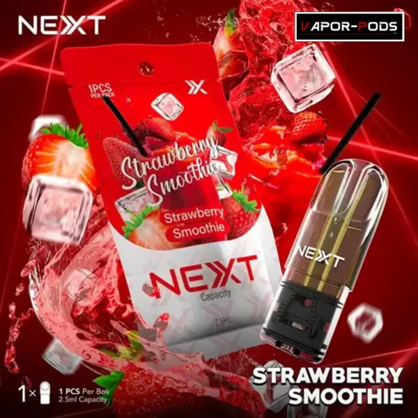 หัวพอต NEXT Pro 2_2.5ml_Strawberry Smoothy