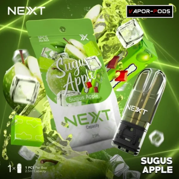 หัวพอต NEXT Pro 2_2.5ml_Sugus Apple