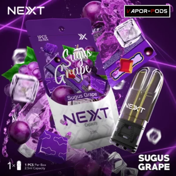 หัวพอต NEXT Pro 2_2.5ml_Sugus Grape