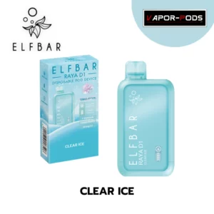 Elfbar Raya D1 10000 puffs_Clear Ice