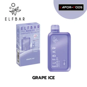 Elfbar Raya D1 10000 puffs_Grape Ice