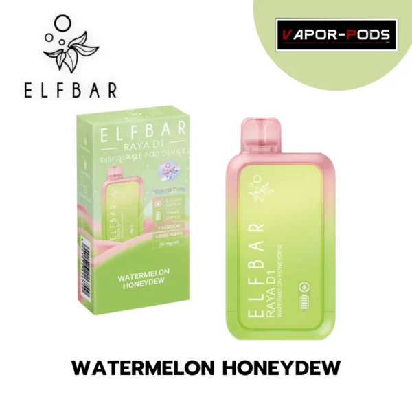 Elfbar Raya D1 10000 puffs_Watermelon Honeydew