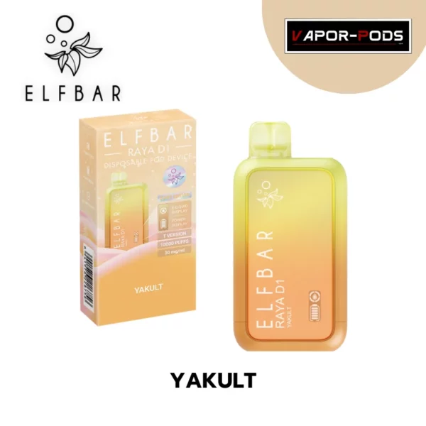 Elfbar Raya D1 10000 puffs_Yakult