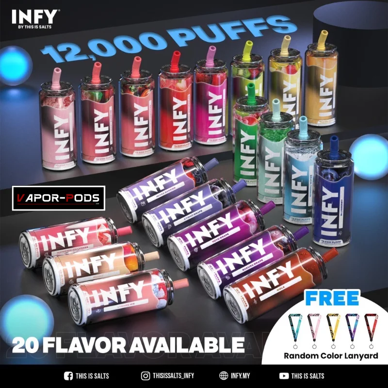 INFY 12000 Puffs พอตใช้แล้วทิ้ง 12000คำ 1