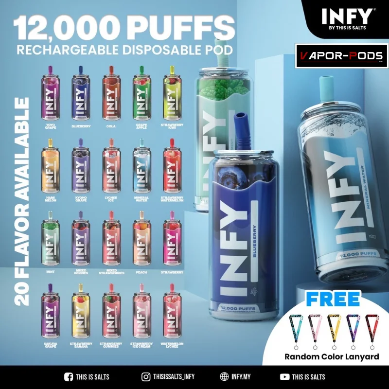 INFY 12000 Puffs พอตใช้แล้วทิ้ง 12000คำ 2