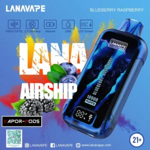 LANA AIRSHIP 10000 Puffs_Blueberry Raspberry