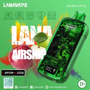 LANA AIRSHIP 10000 Puffs_Double Apple