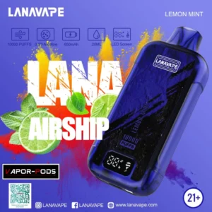 LANA AIRSHIP 10000 Puffs_Lemon Mint